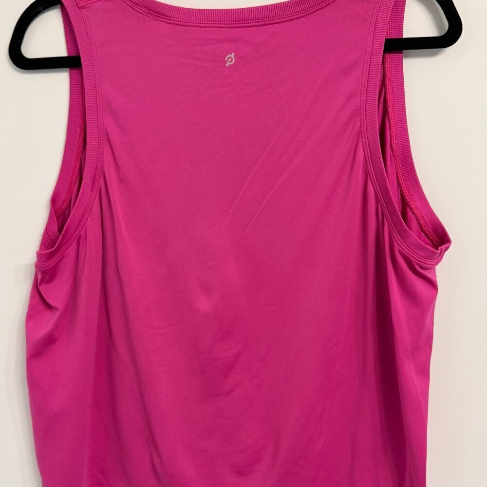 โจ Peloton Seamless Muscle Tank โ Womenโs Pink XL/XXL Sleeveless Workout Top โจ - Picture 3 of 6